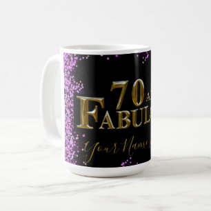 70-årsdag kaffemugg