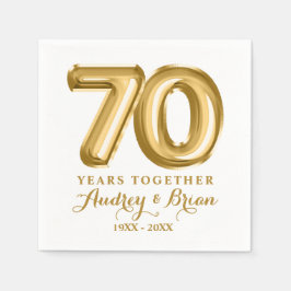 70-årsdagen av Personligen Pappersservett