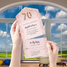 70-årsdagen för den gnistran ro guld party OSA