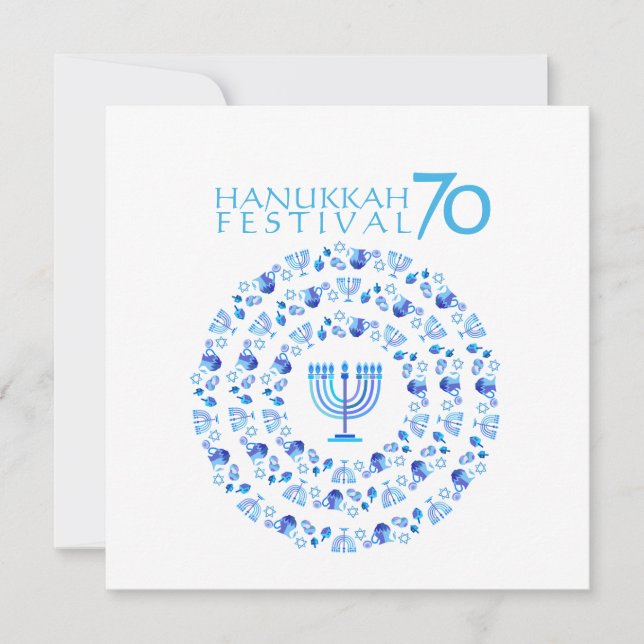 70-årsdagen för Hanukkah Ljus festival (Framsida)