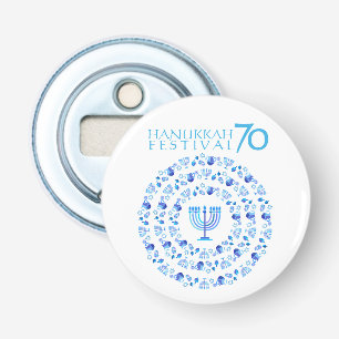 70-årsdagen för Hanukkah Ljus festival Flasköppnare
