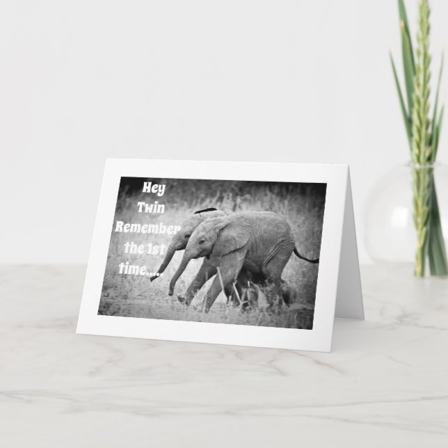 **70-ÅRSDAGEN** ÖNSKAR TILL MIN ***TVILLING*** Kor Kort (Framsida)