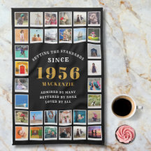 70-årsfirande 1956 Familjeminnen Foto Collage