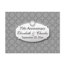 70-årsjubileum för bröllopsdag Platinum Z03