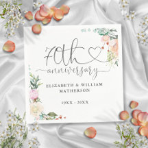 70-årsjubileum Guldröda hjärtrusor Blomstermotiv