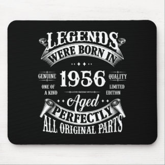 70-årspresent Vintage Legends Född 1956 70 Musmatta