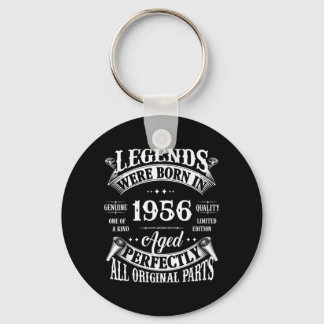 70-årspresent Vintage Legends Född 1956 70 Nyckelring
