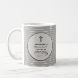 70:e årsdagen för befallning Platinum - ANY CLERGY Kaffemugg