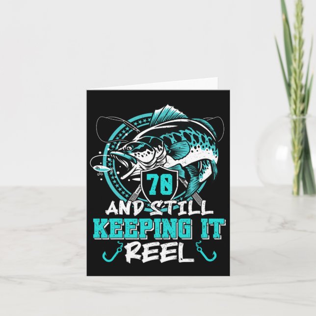 70:e födelsedag: 70 fiskar fortfarande kort (Framsida)