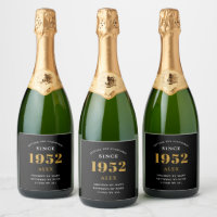 70:e födelsedag Namn 1952 Svarta Guld-Elegantens C