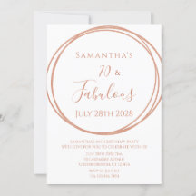 70:e födelsedag Ro Guld - minsta födelsedag