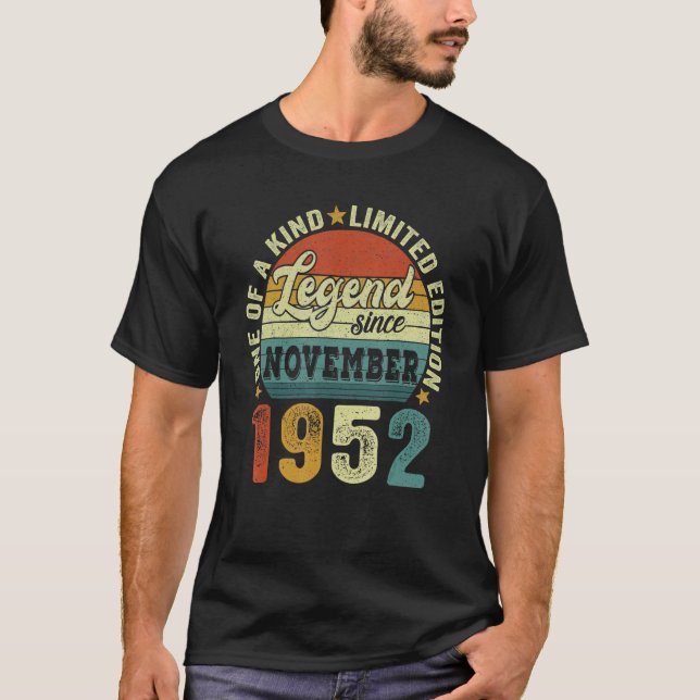 70:e födelsedagen 70 år gammal Boy Legend sedan No T Shirt (Framsida)