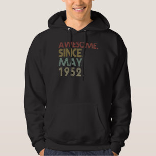 70:e födelsedagen 70 år gammal Fantastisk sedan ma Hoodie