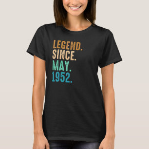70:e födelsedagen 70:e årsled sedan maj 1952 t shirt