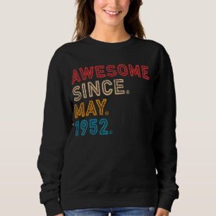 70:e födelsedagen Fantastisk sedan maj 1952 70 år T Shirt