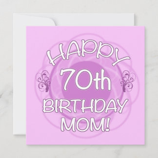 70:e födelsedagen i Mamma Kort