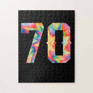 70:e födelsedagen pussel