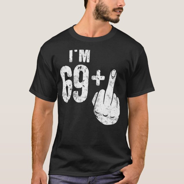 70:e födelsedagen t shirt (Framsida)