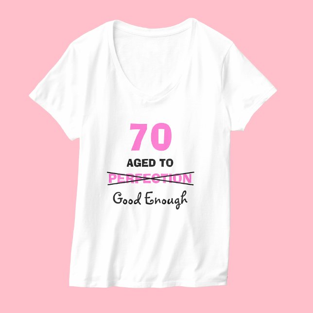 70:e födelsedagsgåvor till kvinnor T Shirt (Skapare uppladdad)