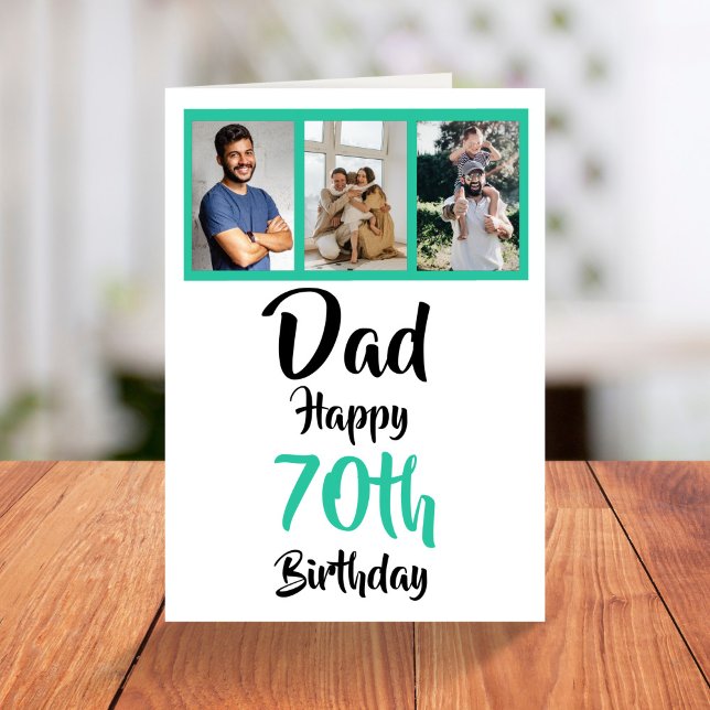 70:e fotosamlingskortet grattis på födelsedagen Pa Kort (Skapare uppladdad)