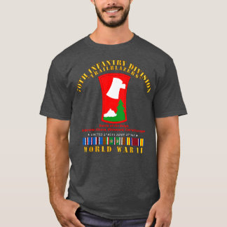 70:e infanteridivisionen Trailblazers w WWII EU SV T Shirt