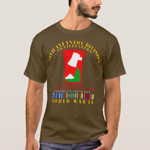 70:e infanteridivisionen Trailblazers w WWII EU SV T Shirt