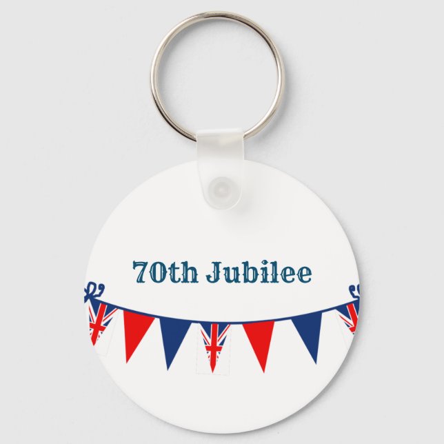 70:e Jubilee Firande Nyckelring (Framsida)