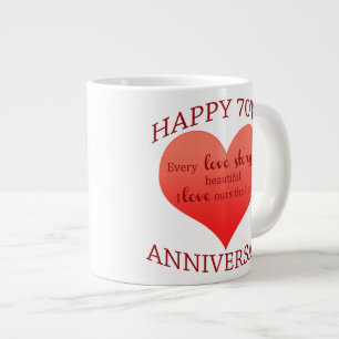 70:e.Jubileum Jumbo Mugg