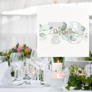 70:e Personligen Napkins Pappersservett