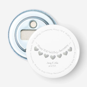 70:e Platinum Bröllop-årsjubileum-gåva Flasköppnare