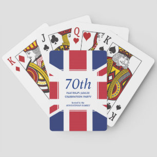 70:e Platinum Jubilee UNION JACK Casinokort