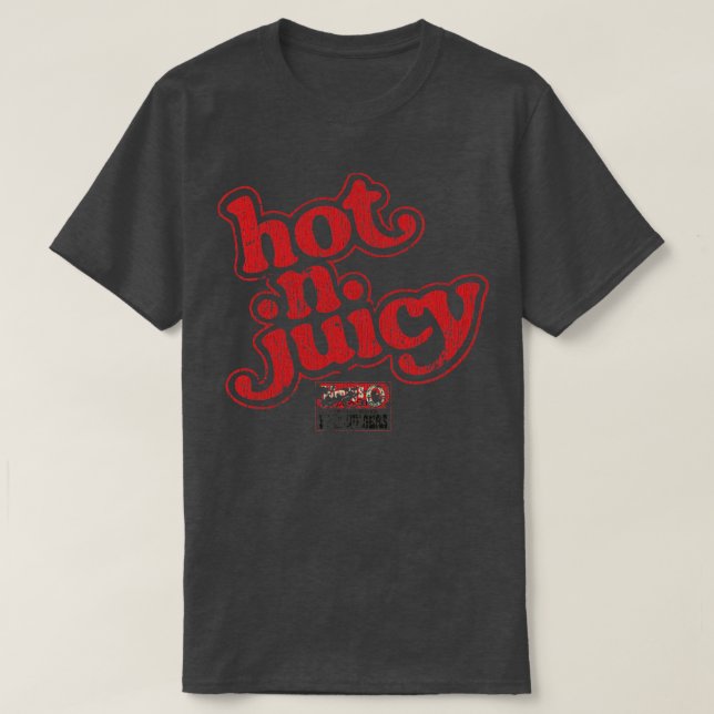 70:e Stil HotNJuicy 1977 T Shirt (Design framsida)
