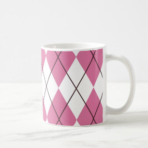 70:e Tartan-Mönster Pinky Kaffemugg