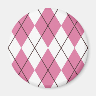 70:e Tartan-Mönster Pinky Magnet