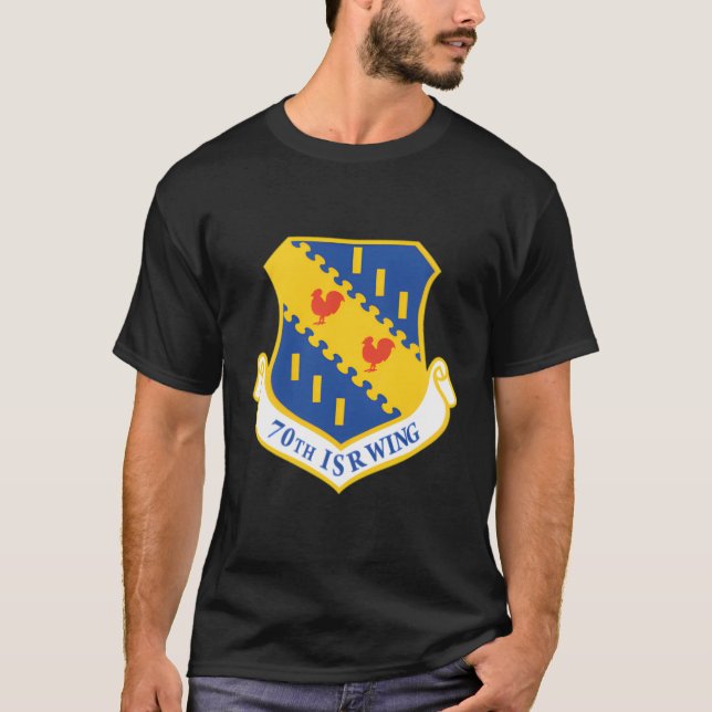 70:e underrättelsetjänsten: Reconnaissance Vinge T Shirt (Framsida)