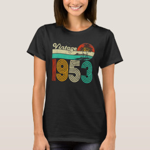 70:e Vintagen på födelsedagen 1953 70 Åldersår Kvi T Shirt