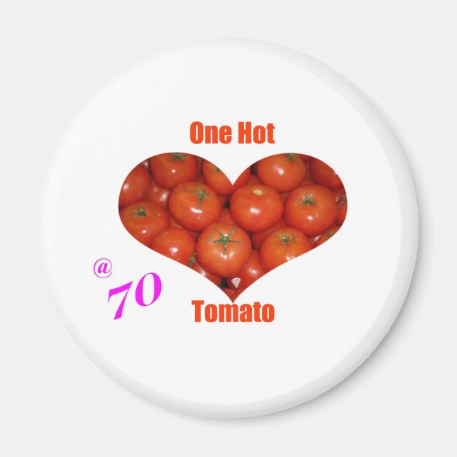 70 En Hett Tomato Magnet (Framsidan)