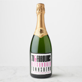 70 & Fantastisk Fet Namn Datum 70-årsdag