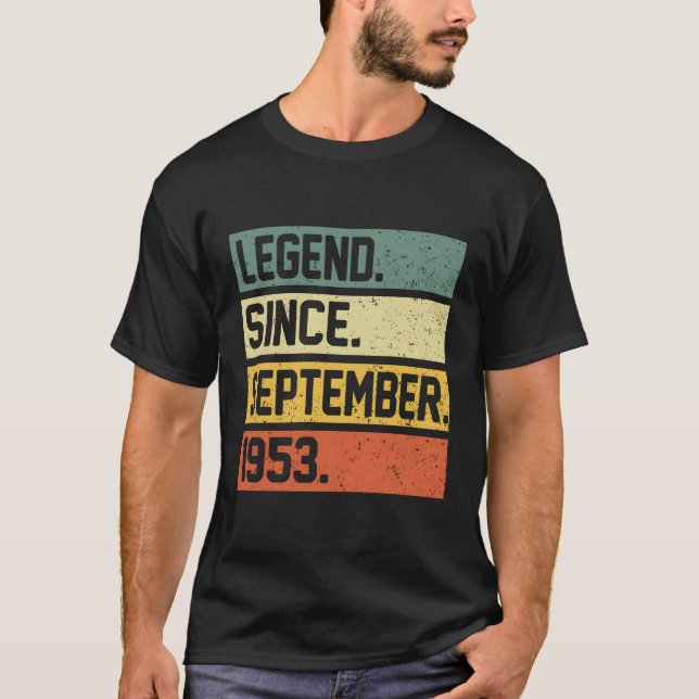 70 Förklaring sedan september 1953 70:e T Shirt (Framsida)