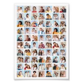 70 Fotokollage Editable Färg Fotoutvidgning Fototryck