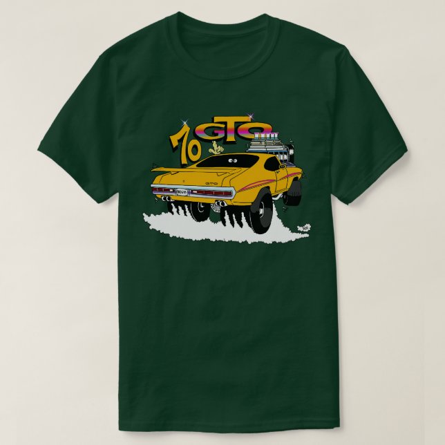 70 GTO-domare med RDS T Shirt (Design framsida)