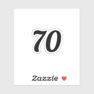 70 KLISTERMÄRKEN