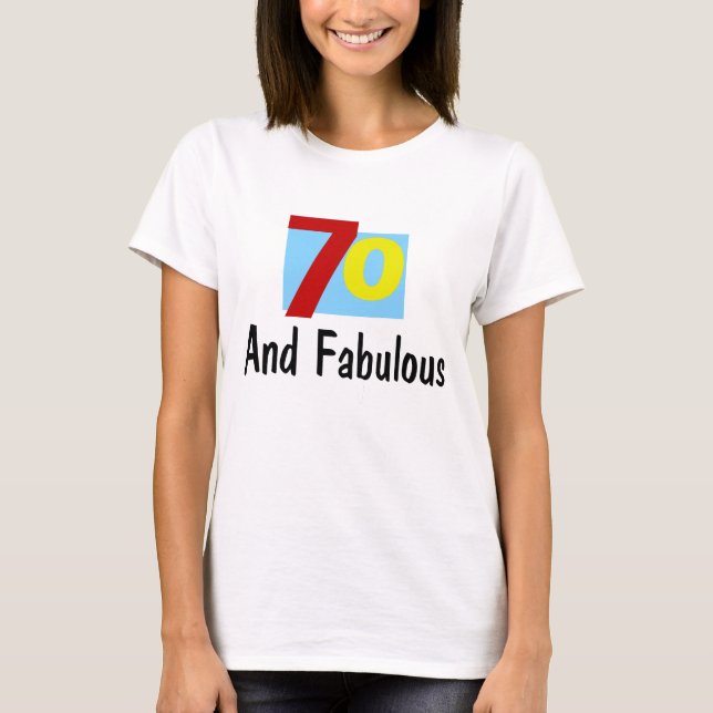 70 och Fabulous Tee (Framsida)