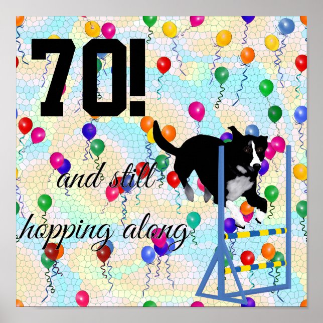 70! och fortfarande hoppar omkring poster (Framsidan)