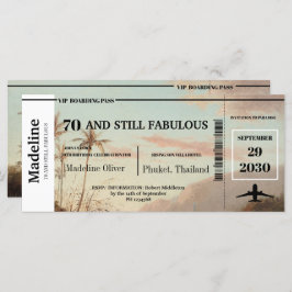 70 och fortfarande påfyllnadsbart tropiskt boardin