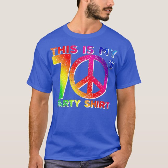 70 Retro 1970-talet Musik Retro Dancing 70s T Shirt (Framsida)
