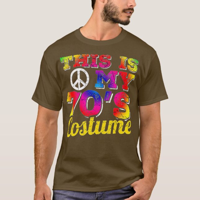 70 Retro 1970-talet Musik Retro Dancing 70s T Shirt (Framsida)