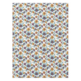 70:s Folk Art Ditzy Retro-Daisy i judiska toner