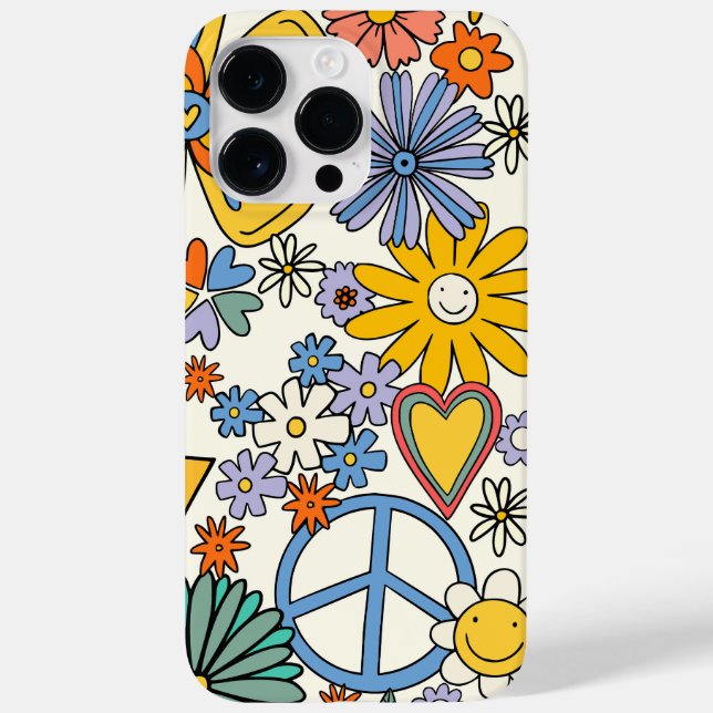 70:s Hippy Stil Fodral-Mate iphone case (Baksida)