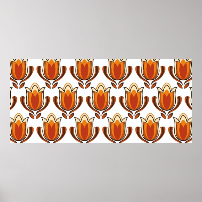 70:s illustration av mönster-material 70:s 1 970,p poster (Framsidan)